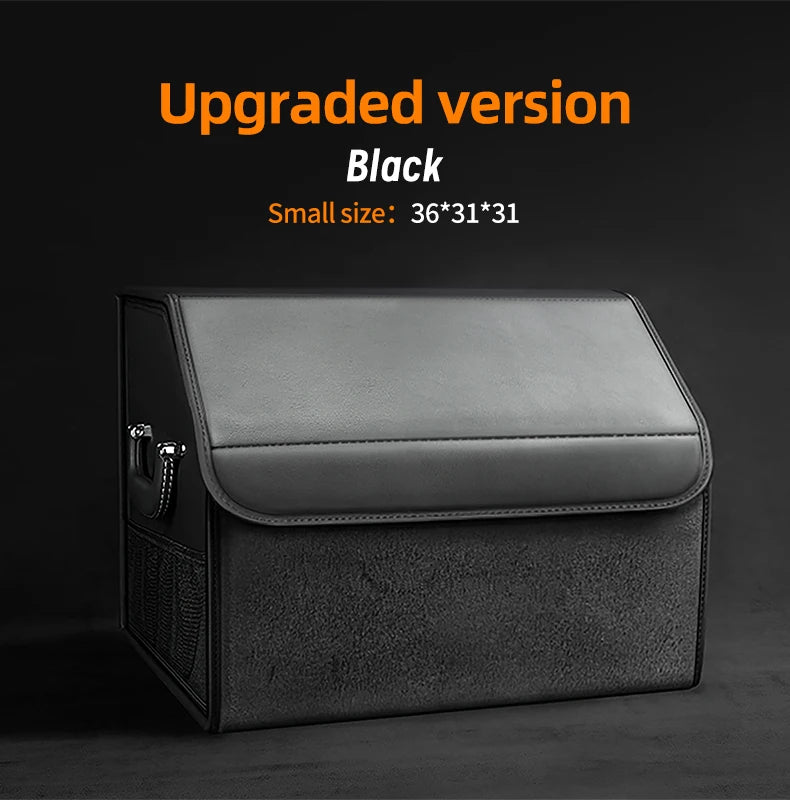 Organizador de Maletero Premium de Gamuza — Plegable, 29L / 40L / 61L
