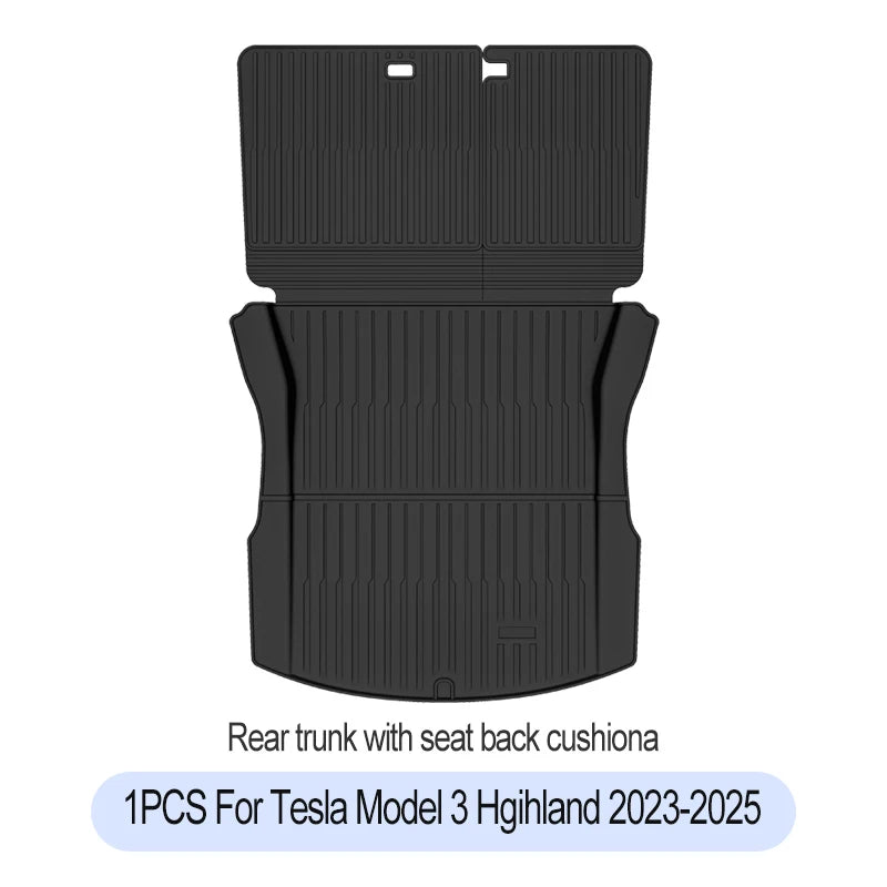Alfombrilla para Maletero Tesla Model 3 Highland 2023-2026 - TPE Impermeable