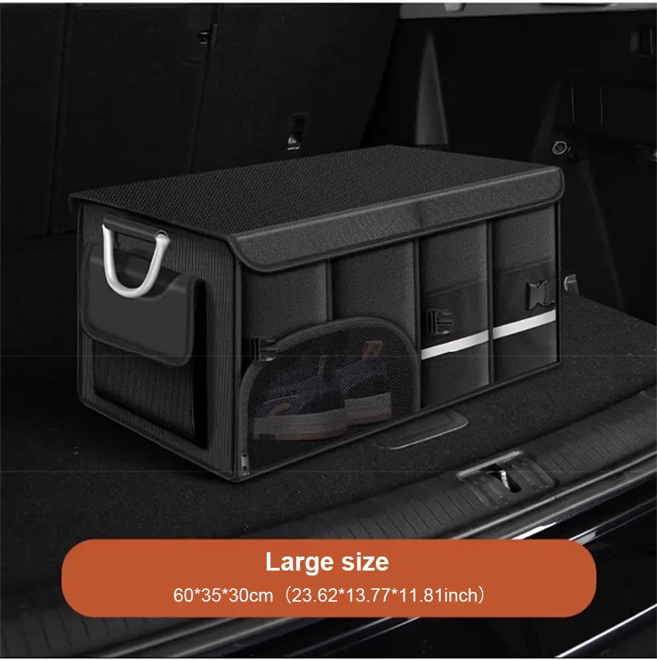 Caja Organizadora de Maletero Plegable — Tela Oxford Impermeable, 36L / 72L / 110L