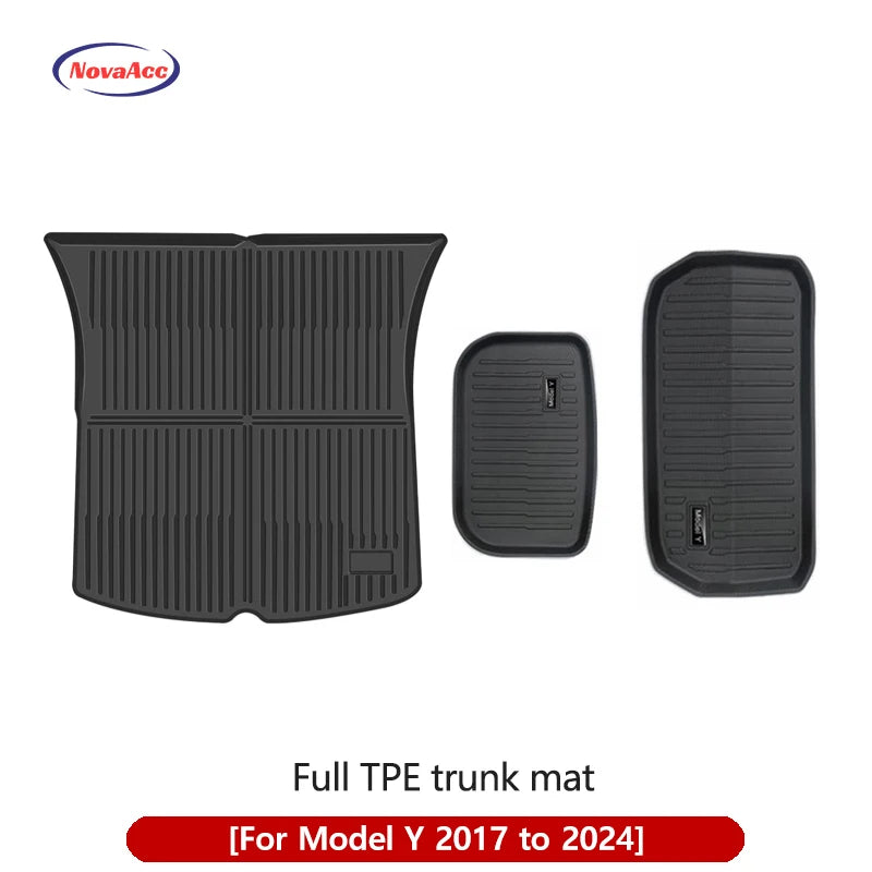 Alfombrillas TPE para Tesla Model Y/3 2021-2024 LHD - Todo Clima