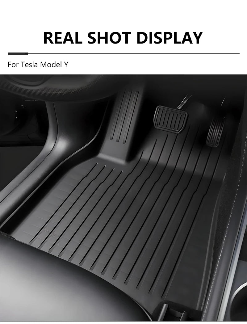 Alfombrillas TPE para Tesla Model Y/3 2021-2024 LHD - Todo Clima