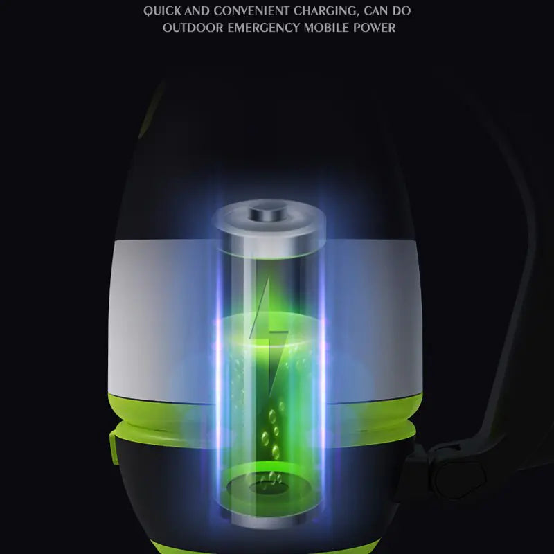Multi-Function Led Usb Rechargeable Camping Light